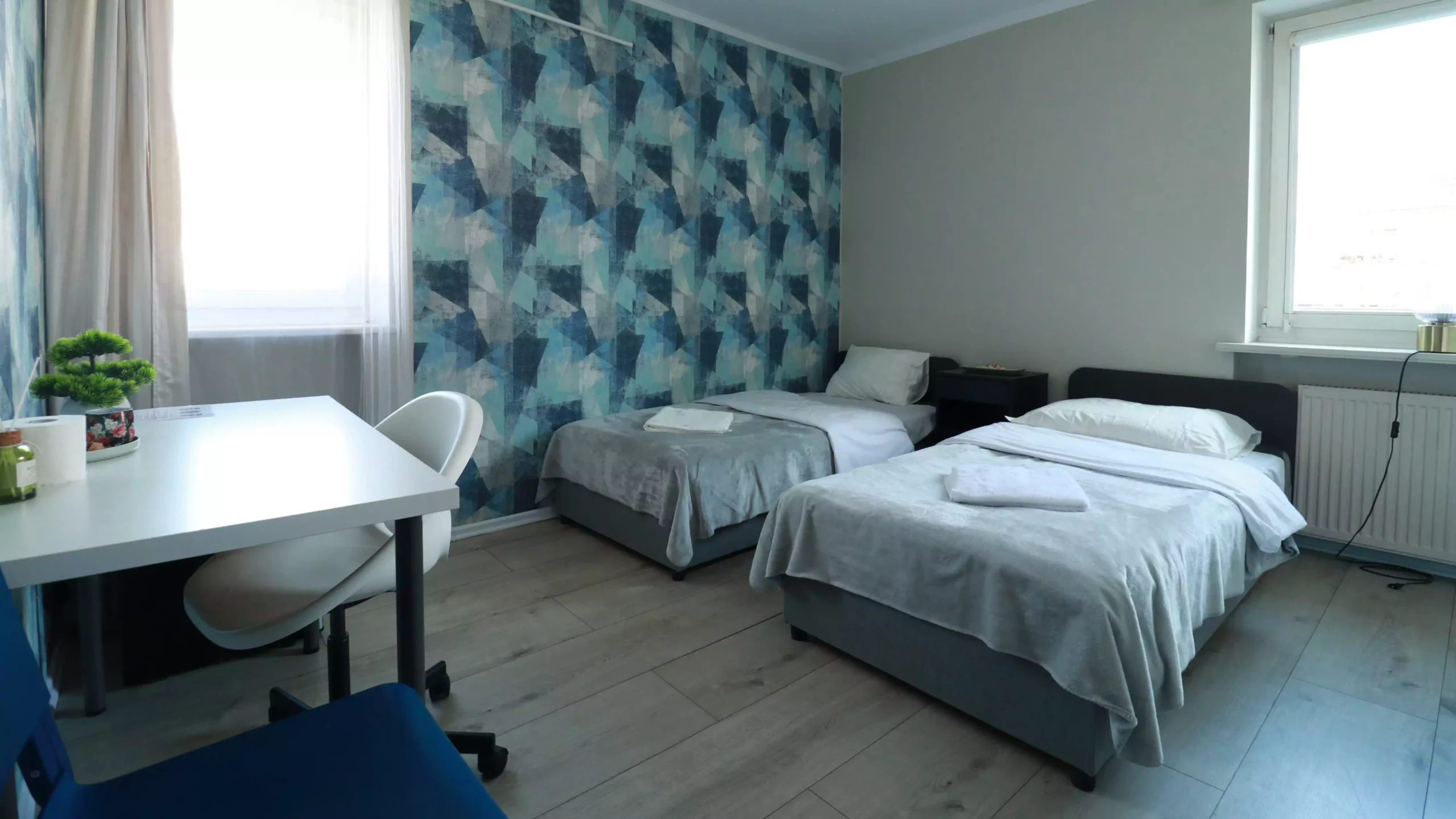 promien4_pokoj Promień 4 - Zen 4 Guest - noclegi Wrocław